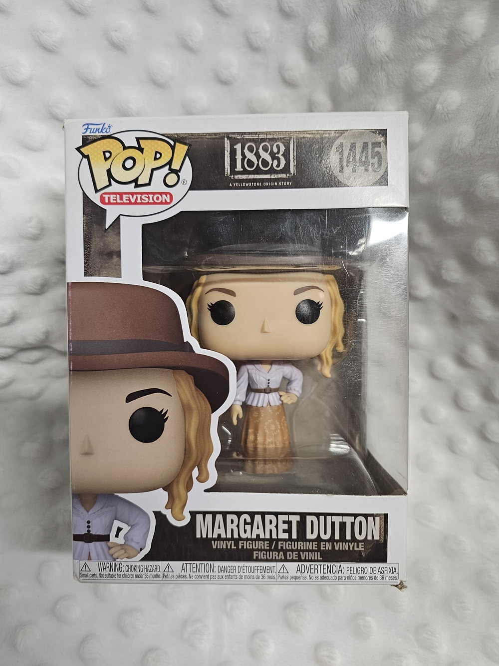 Funko Pop! Television 1883 Margaret Dutton Vinyl Figure - White, Brown, Tan